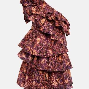 Ulla Johnson Naomi One-Shoulder Ruffle Dress